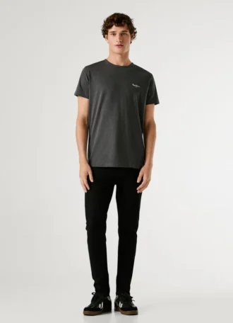 T-shirt slim fit avec logo imprimé