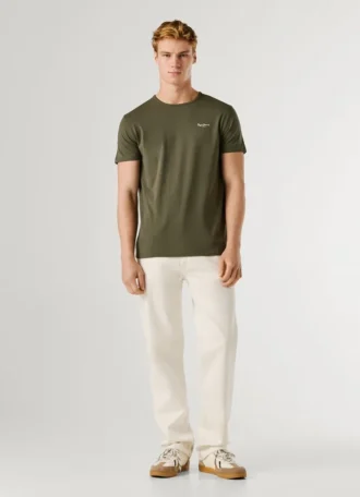 T-shirt slim fit avec logo imprimé