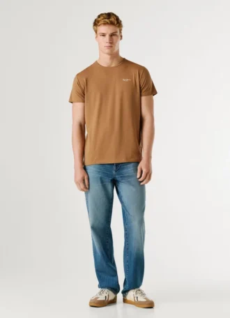 T-shirt slim fit avec logo imprimé