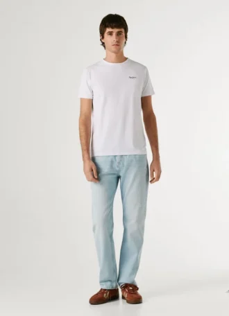 t shirt slim fit avec logo imprim 2 23 330x456 - T-shirt slim fit avec logo imprim&eacute;