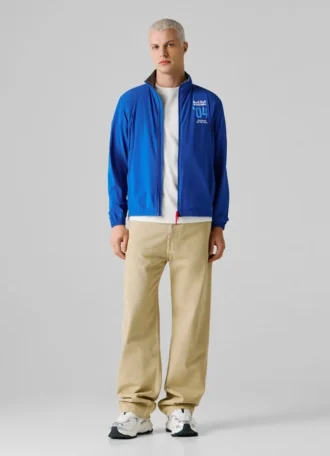 Veste à col montant avec logo
