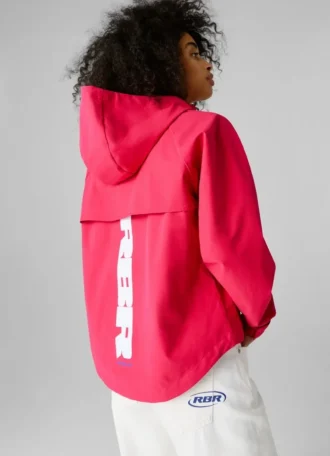 Veste coupe-vent à capuche