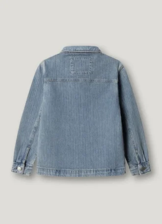 Veste en denim coupe décontractée