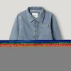 Veste en denim coupe décontractée Veste en denim coupe décontractée